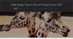 Desktop Screenshot of gentlegiraffes.com